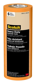 Scotch Heavy Duty Painter's Tape, 6 Rolls - Strong Hold, 3-Day Clean