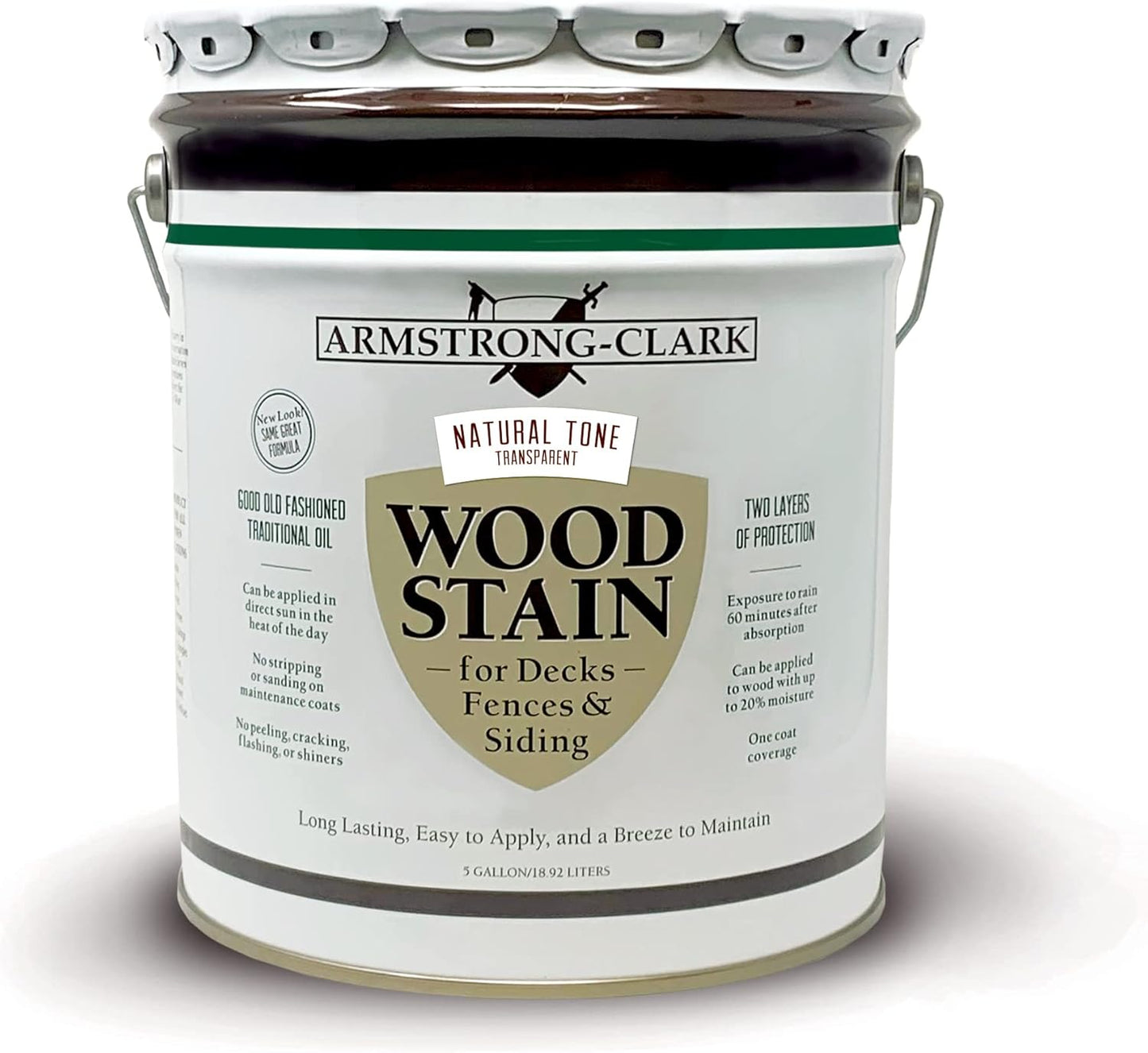 Armstrong Clark Deck and Wood Stain for Natural Tone Finish