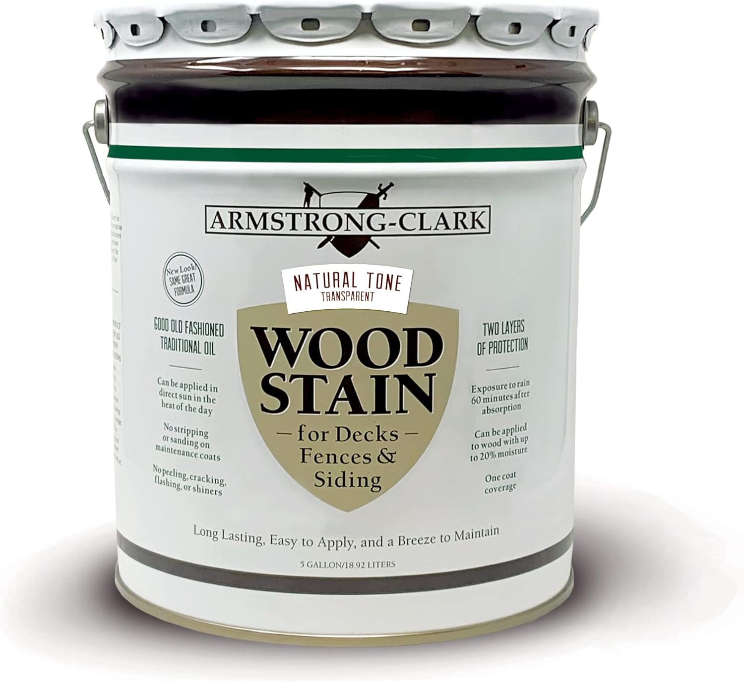 Armstrong Clark Deck and Wood Stain for Natural Tone Finish