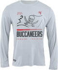 NFL Men's Red Zone Long Sleeve Performance T-Shirt Top - Team Colors