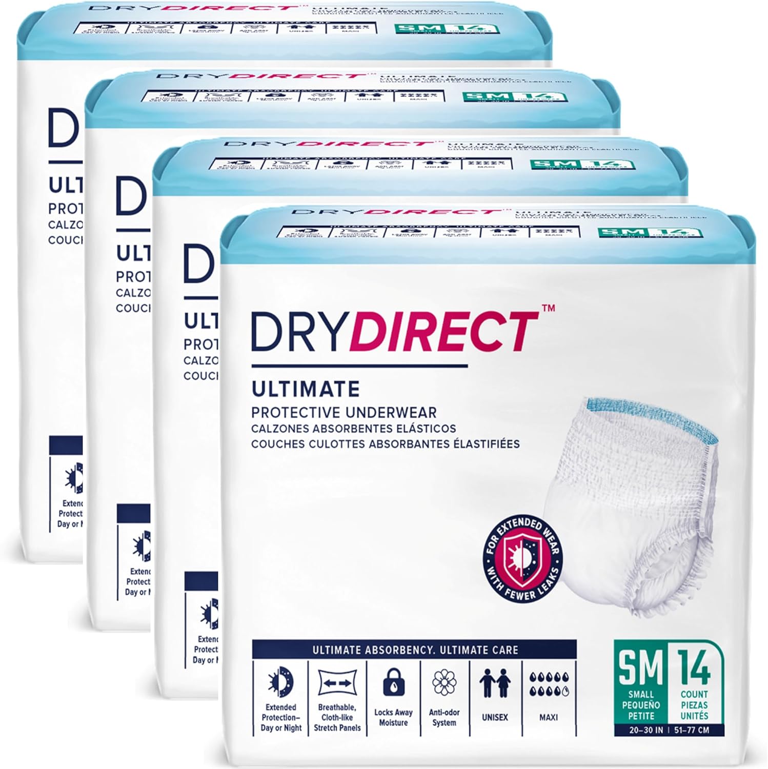 Dry Direct Ultimate Protective Underwear for Maximum Comfort
