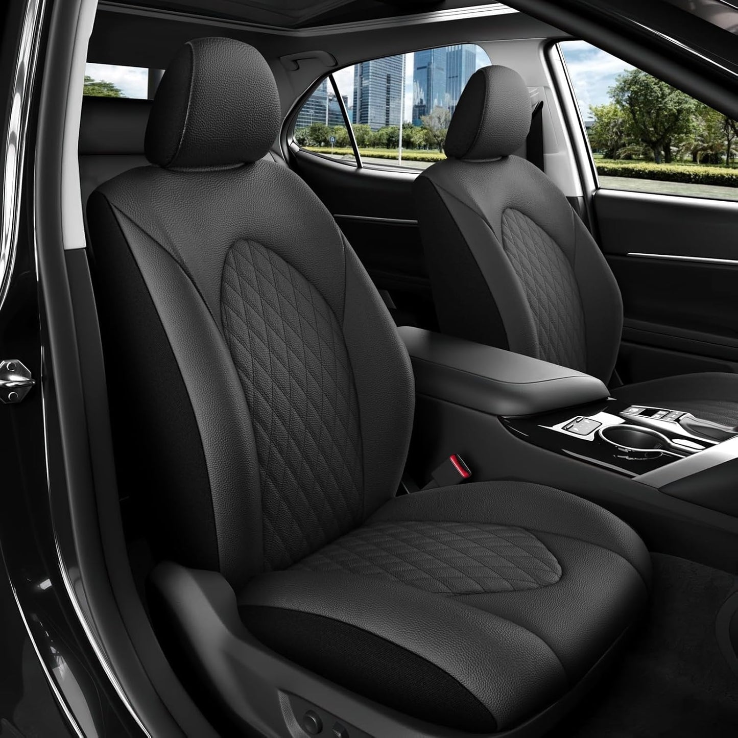 Custom Fit Front Car Seat Covers for Toyota Camry 2018-2025