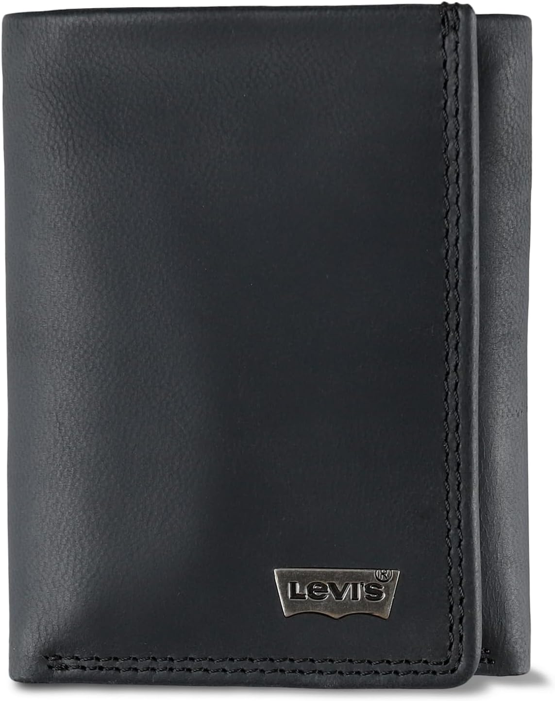 Levi's Men's Trifold Wallet - Sleek, Slim, and RFID Protected