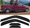 Side Window Visors Window Shade Rain Guards Vent Deflectors for Ford