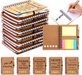 Employee Appreciation Gifts Bulk Spiral Notebook Set - Motivational
