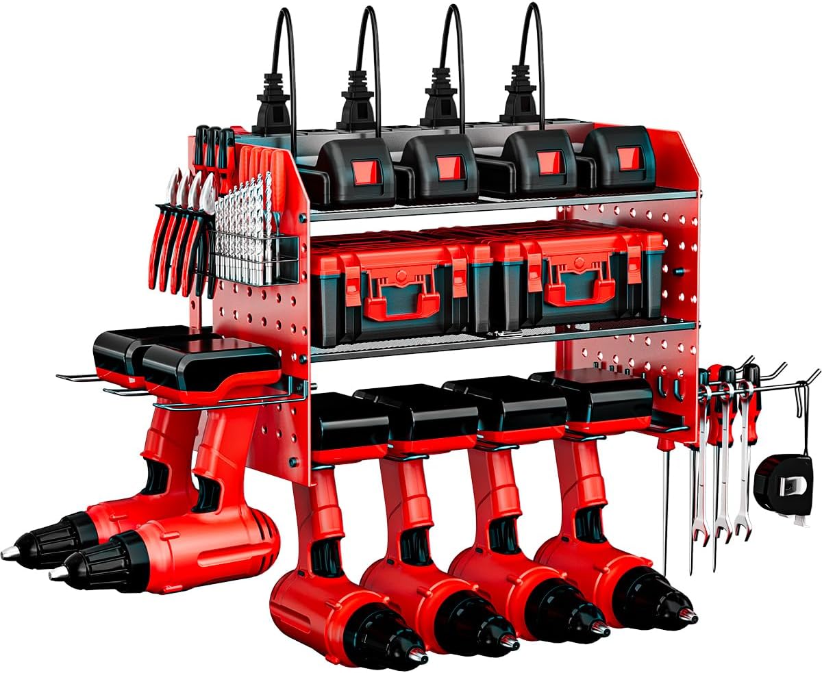 Ultimate Garage Tool Organizer & Charger