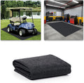 Garage Floor Mat 6.6 x 8.5 ft for Golf Cart and Motorcycle - Oil Spill