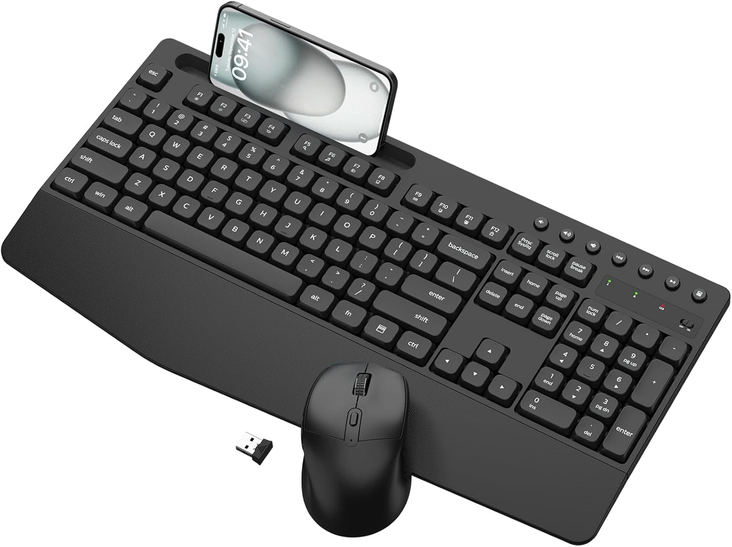 EDJO Wireless Keyboard & Mouse: Ergonomic Comfort