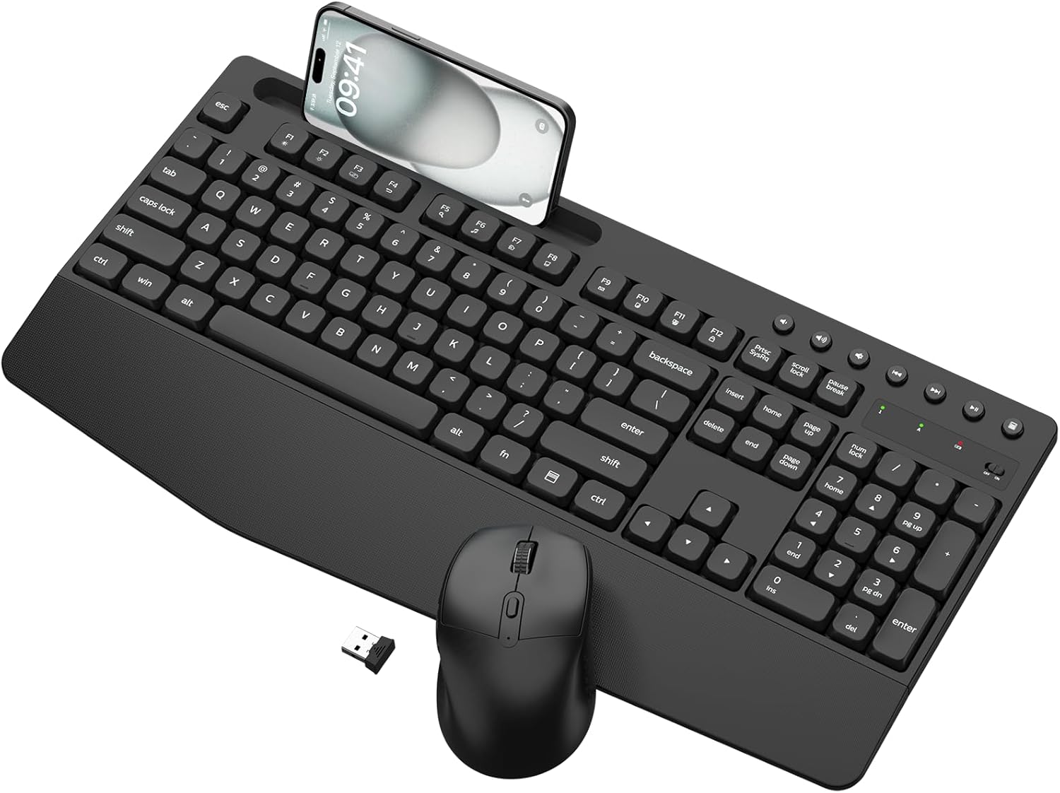 EDJO Wireless Keyboard & Mouse: Ergonomic Comfort