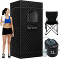 Portable Steam Sauna 3ftx3ftx5.9ft Full Body Sauna Box - Home Steam