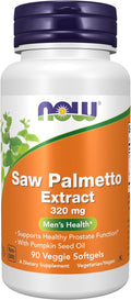 Saw Palmetto Extract 320 mg with Pumpkin Seed Oil for Men