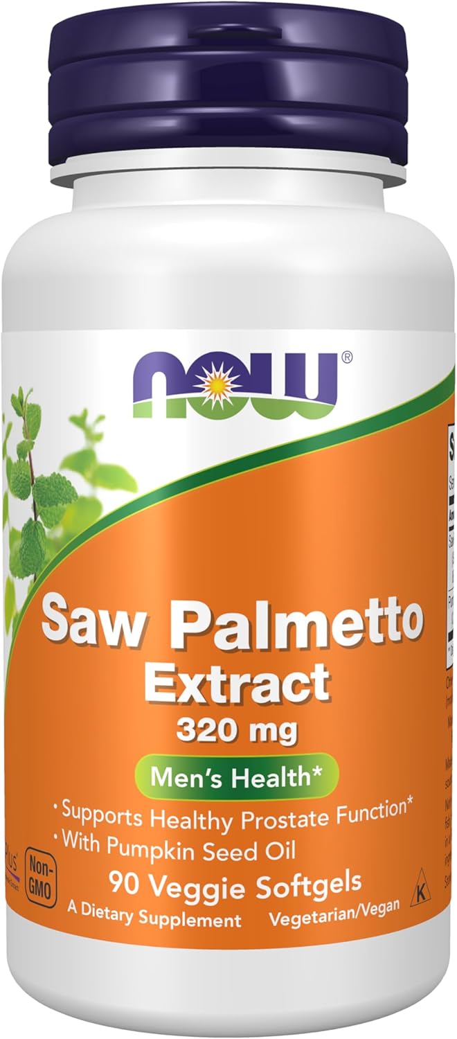 Saw Palmetto Extract 320 mg with Pumpkin Seed Oil for Men