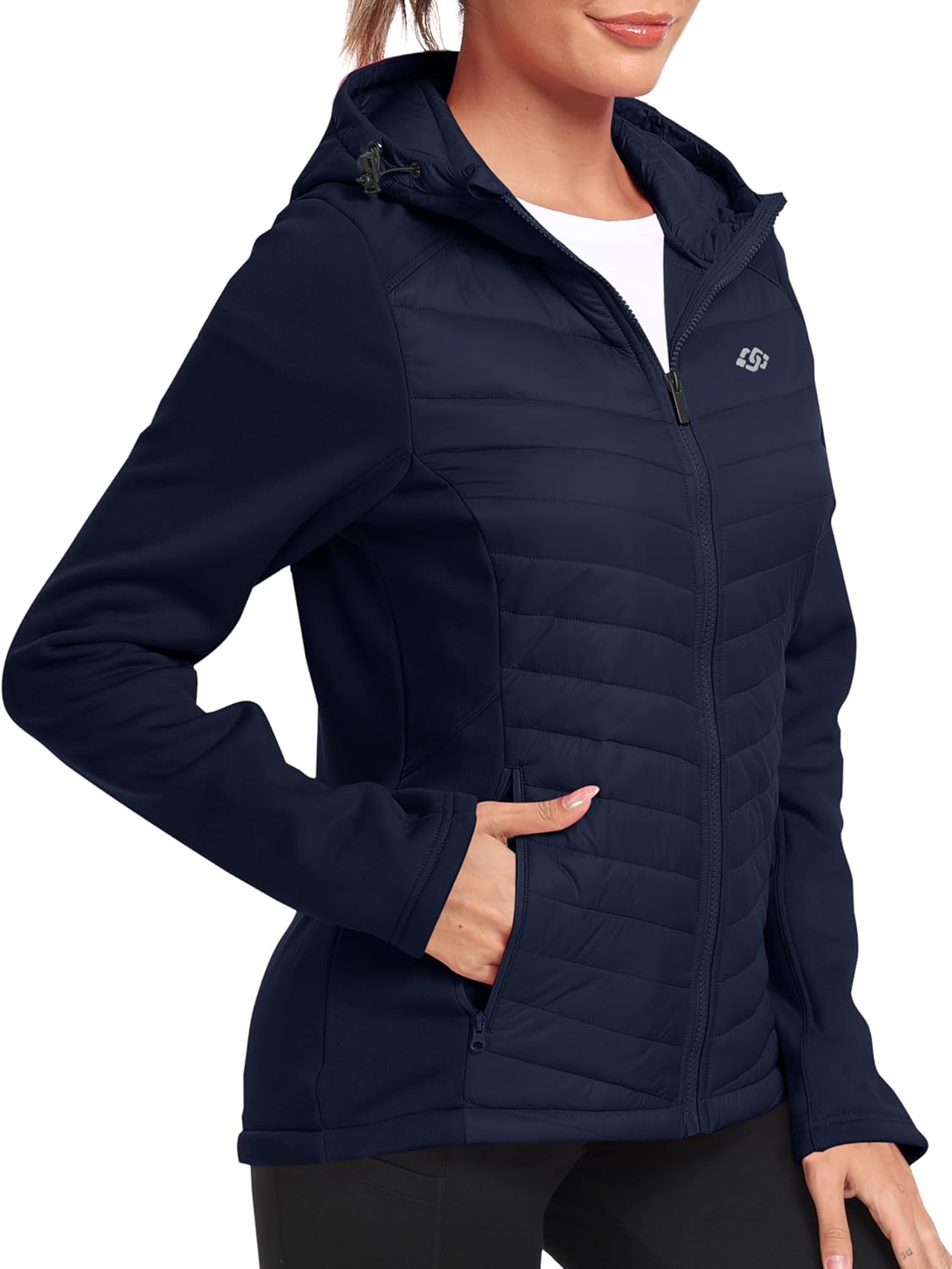 MoFiz Womens Fleece Lined Softshell Jacket for All Seasons