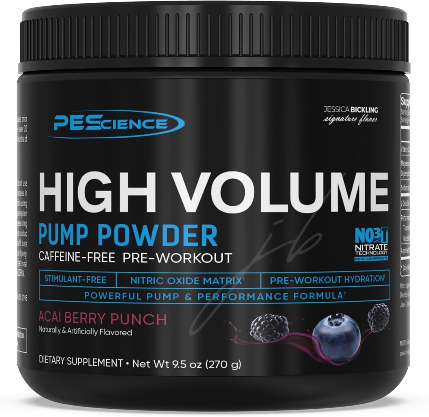 PEScience High Volume Stim-Free Pre Workout Pump Powder Review