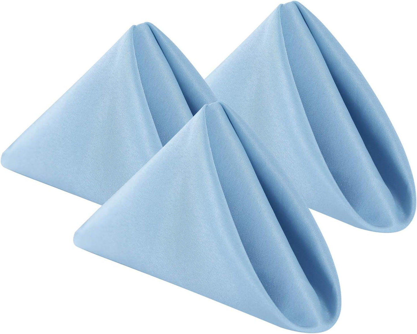 Cloth Napkins 17x17 inch Washable Polyester for Elegant Dining