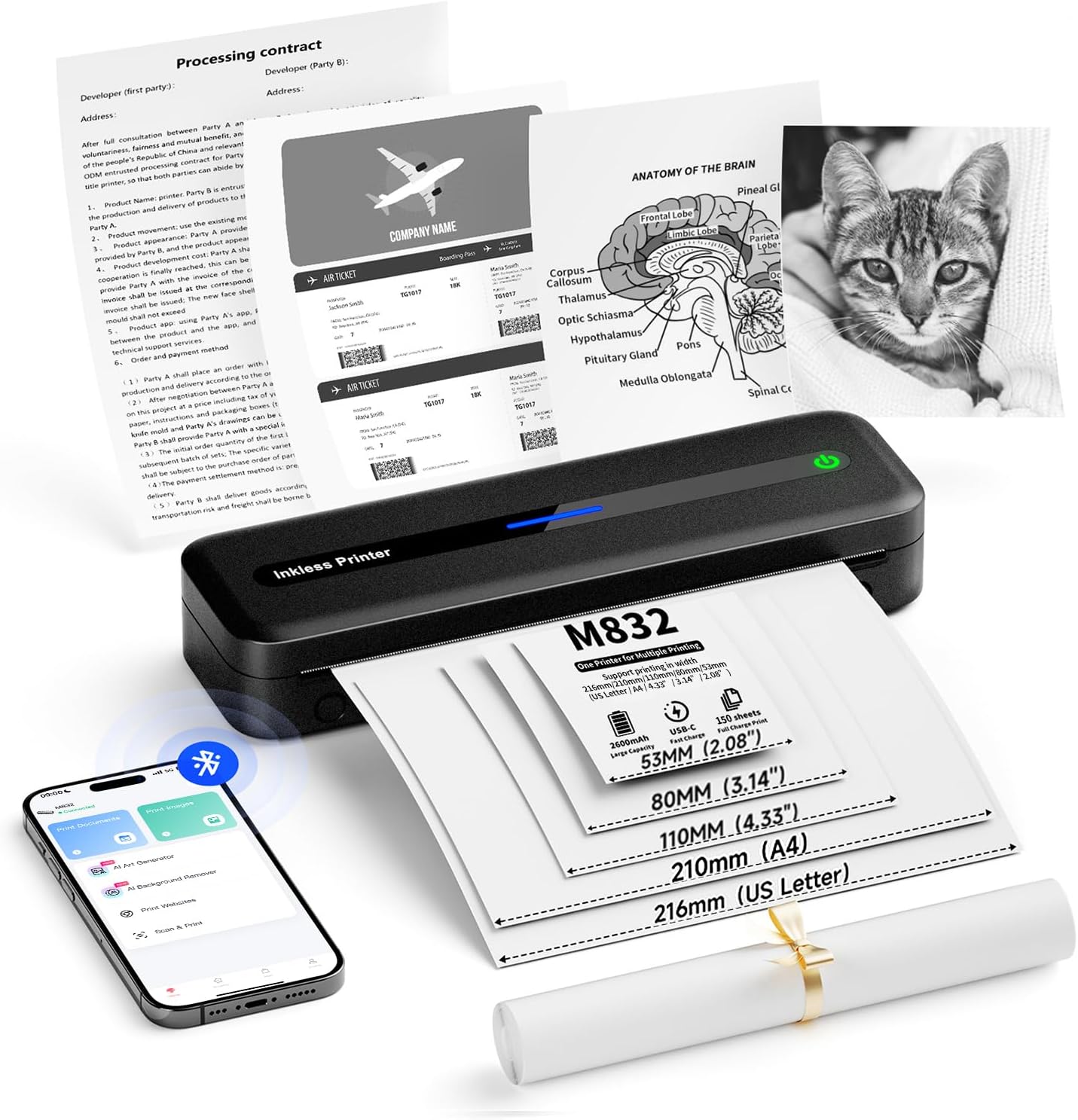 Itari Portable Printer - Print Anywhere, Anytime