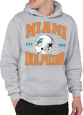 Miami Dolphins Unisex Adult Pullover Hoodie - NFL Apparel