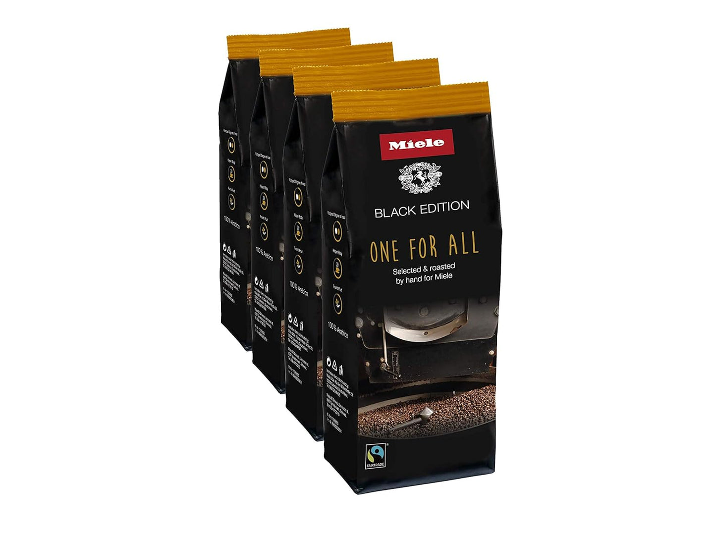 Miele Black Edition Whole Coffee Beans - Organic & Fair Trade
