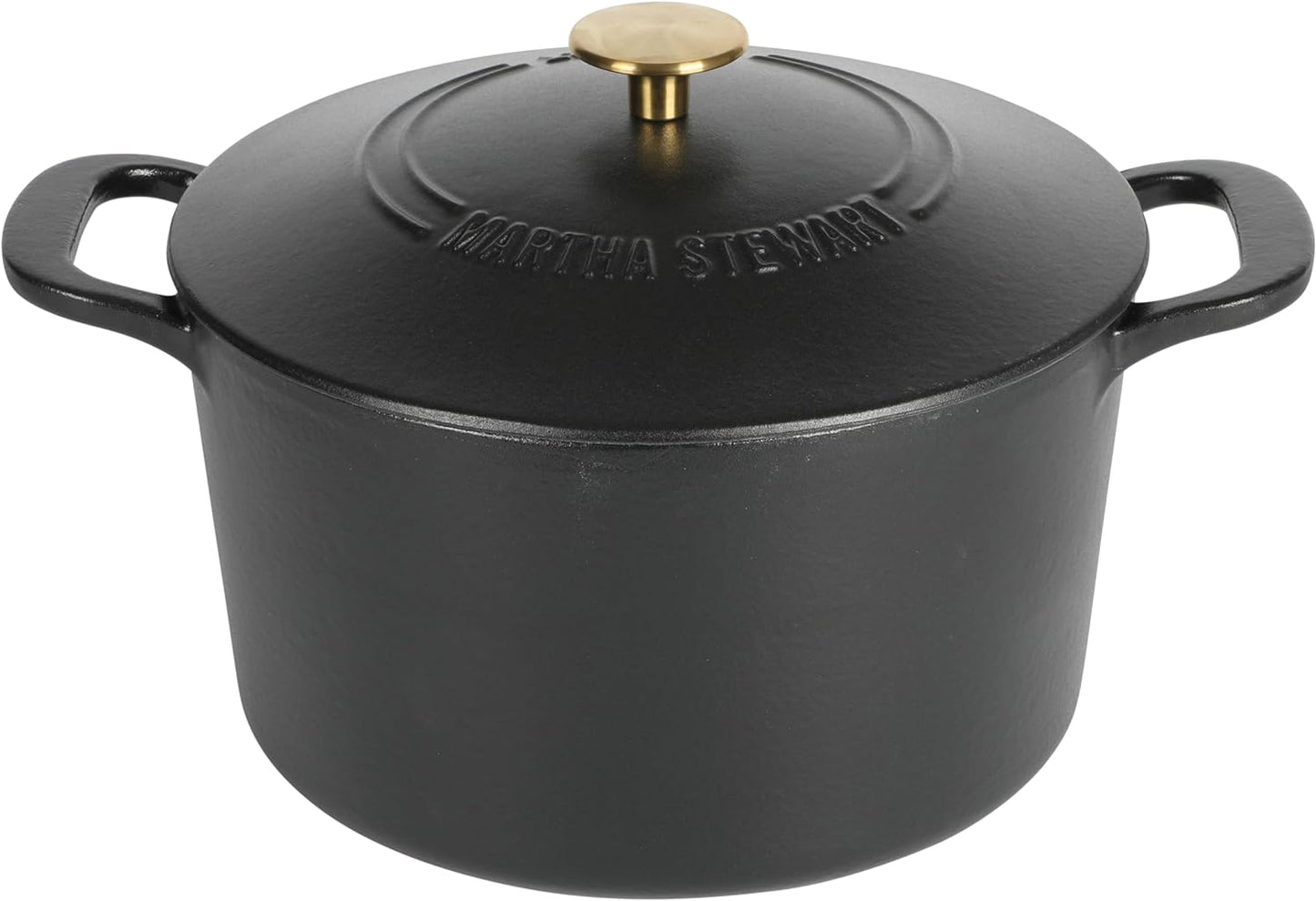 Gatwick 7-Quart Enamel Cast Iron Dutch Oven for Cooking