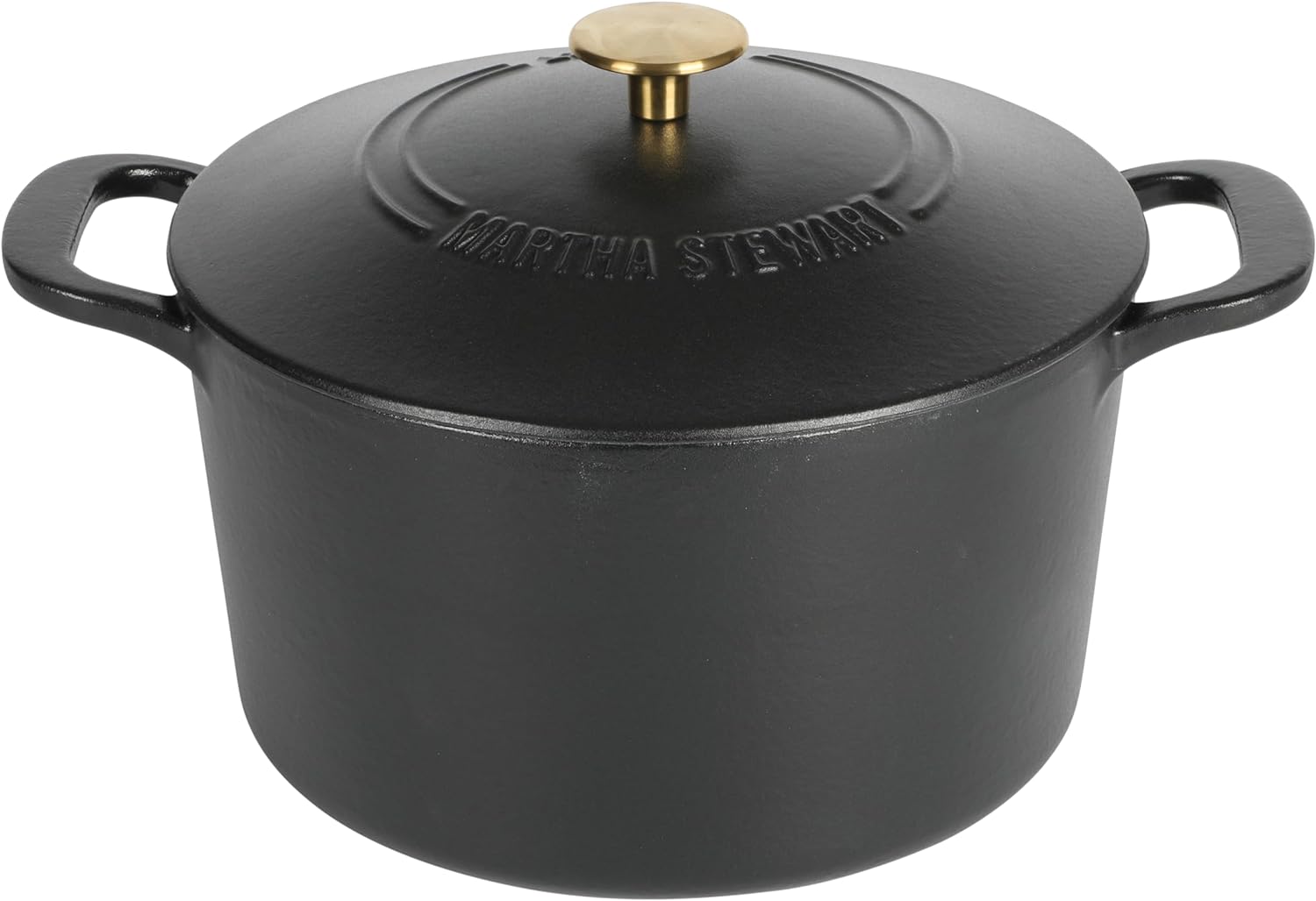 Gatwick 7-Quart Enamel Cast Iron Dutch Oven for Cooking
