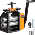 VEVOR Jewelry Press 75mm 3-in-1 Rolling Mill - Precision Metal Forming