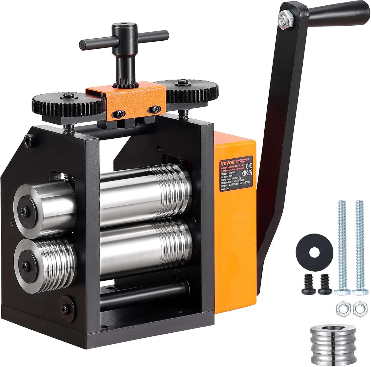 VEVOR Jewelry Press with 3-in-1 Functionality for Crafting