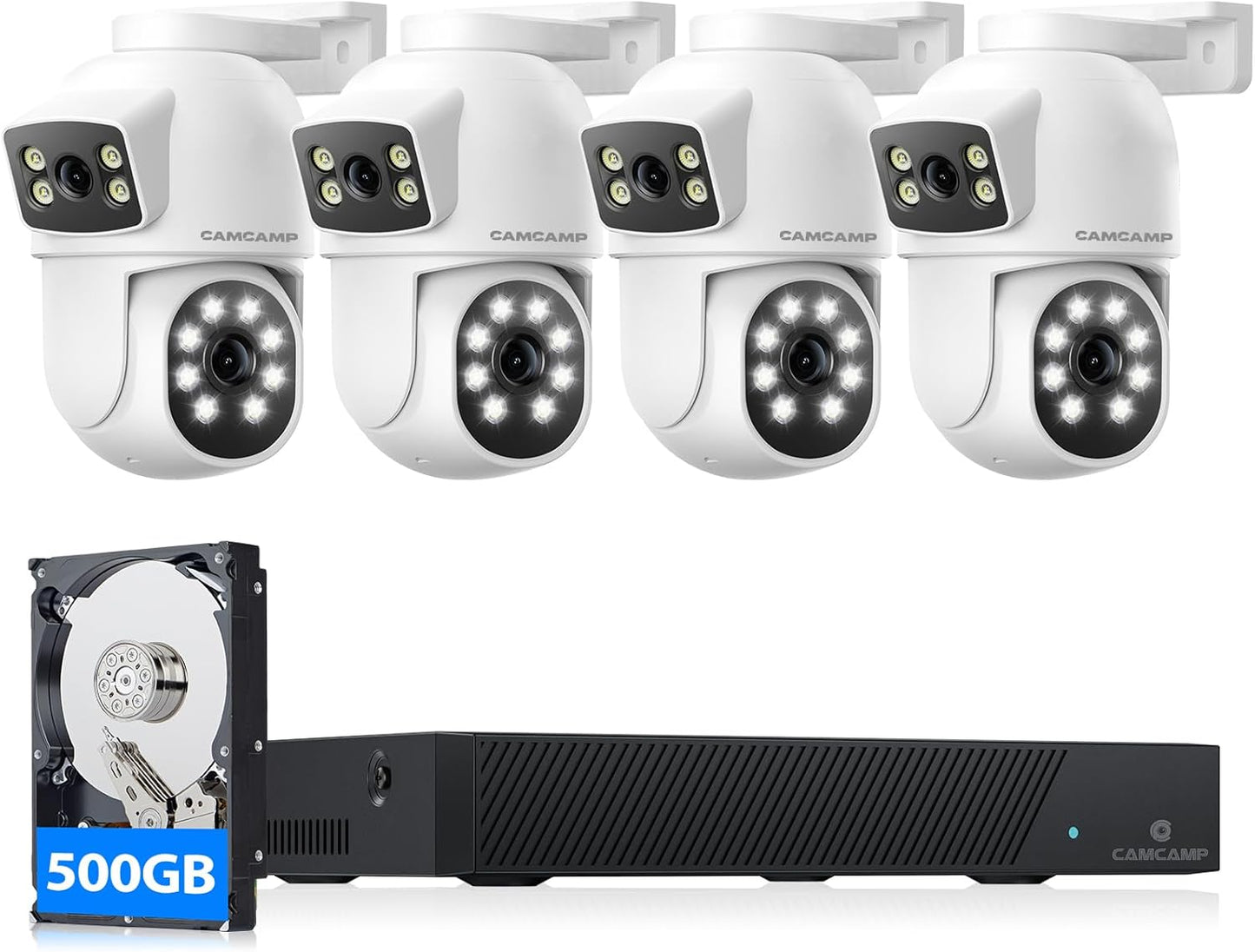 Camcamp Dual Lens Outdoor Security System