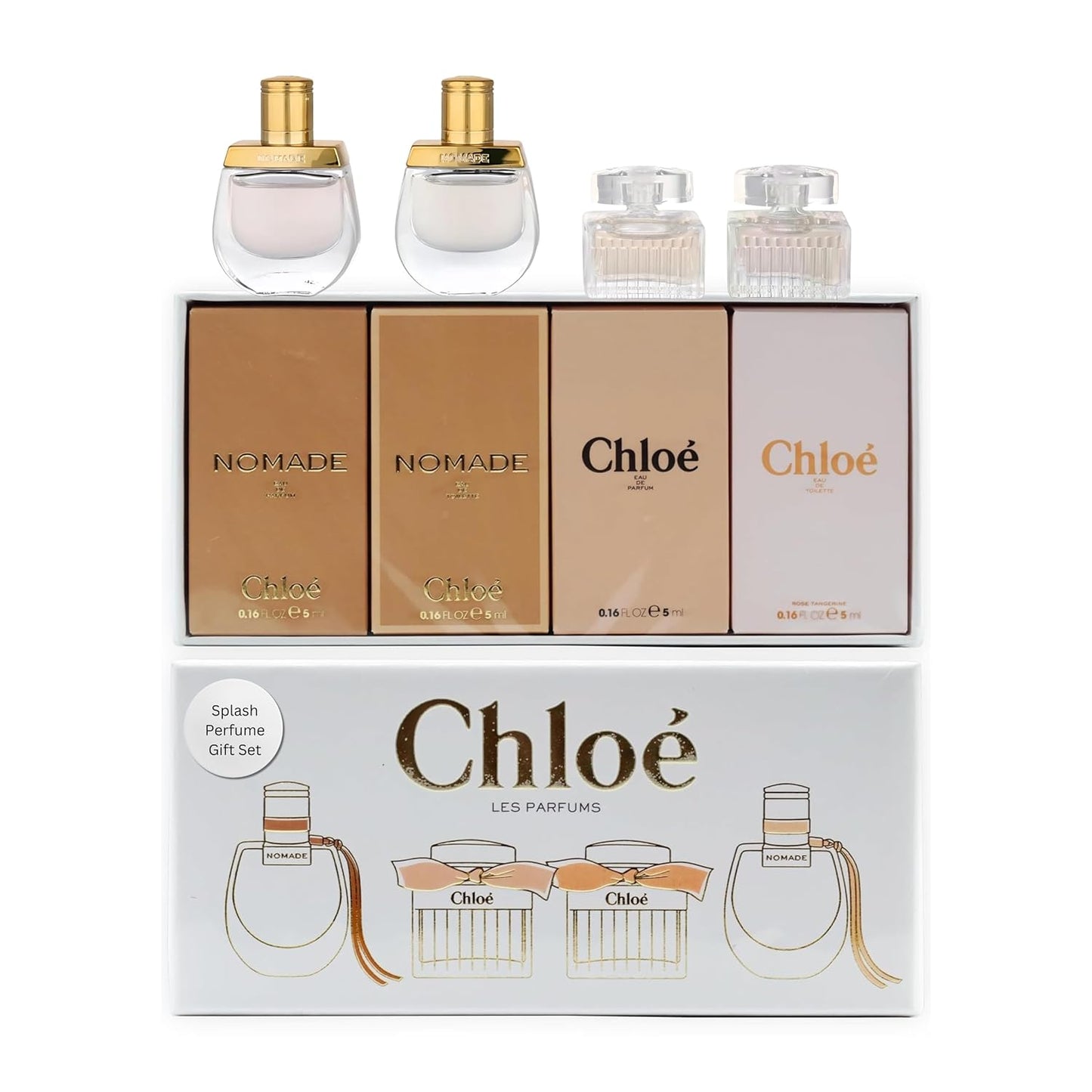 Chloe Perfume Mini Variety Gift Set - 4-Piece Splash Collection