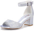 IDIFU Women's Candie Low Block Heels Sandals - 2in Chunky Comfort