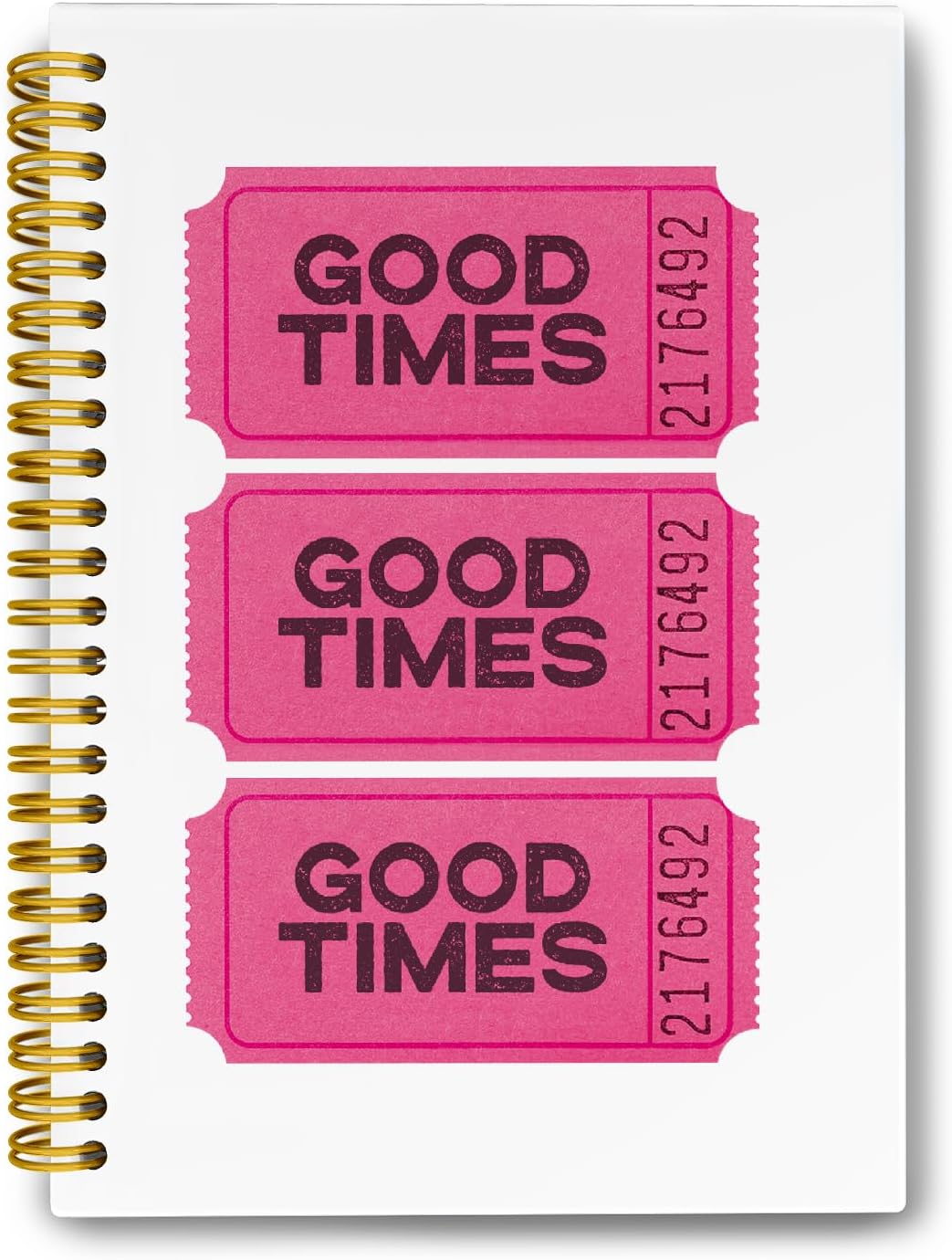 LiTiu Pink Spiral Journal: Coquette Style for Good Times