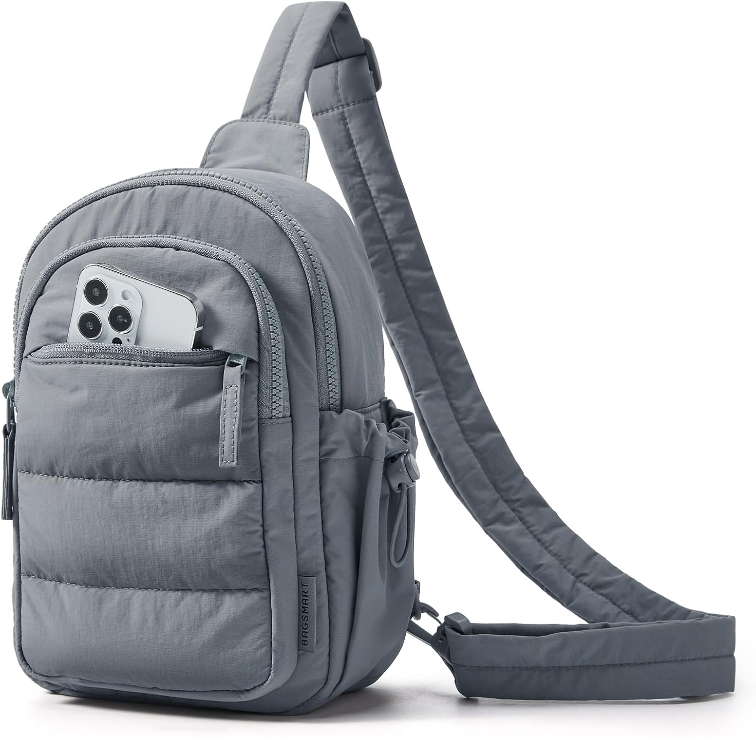 BAGSMART Small Sling Bag for Women: Stylish Puffer Crossbody