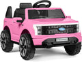 Best Choice Products Ford F-150 Lightning Kids 12V Ride On - Pink