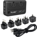 ALLWEI Travel Voltage Converter 220V to 110V - Works for Hair
