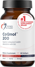 CoQnol 200mg Ubiquinol with Superior Bioavailability for Heart