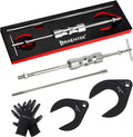 Inner CV Axle Puller Slide Hammer Set with 48mm & 63mm Fork Adapters