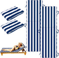 Outdoor Chaise Lounge Cushions Covers for Patio - Waterproof