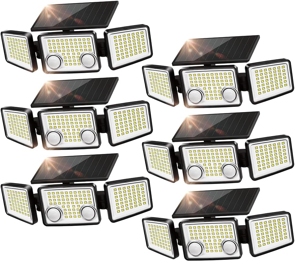 UME Solar Outdoor Lights 3000 Lumen 7000K for Garden Use