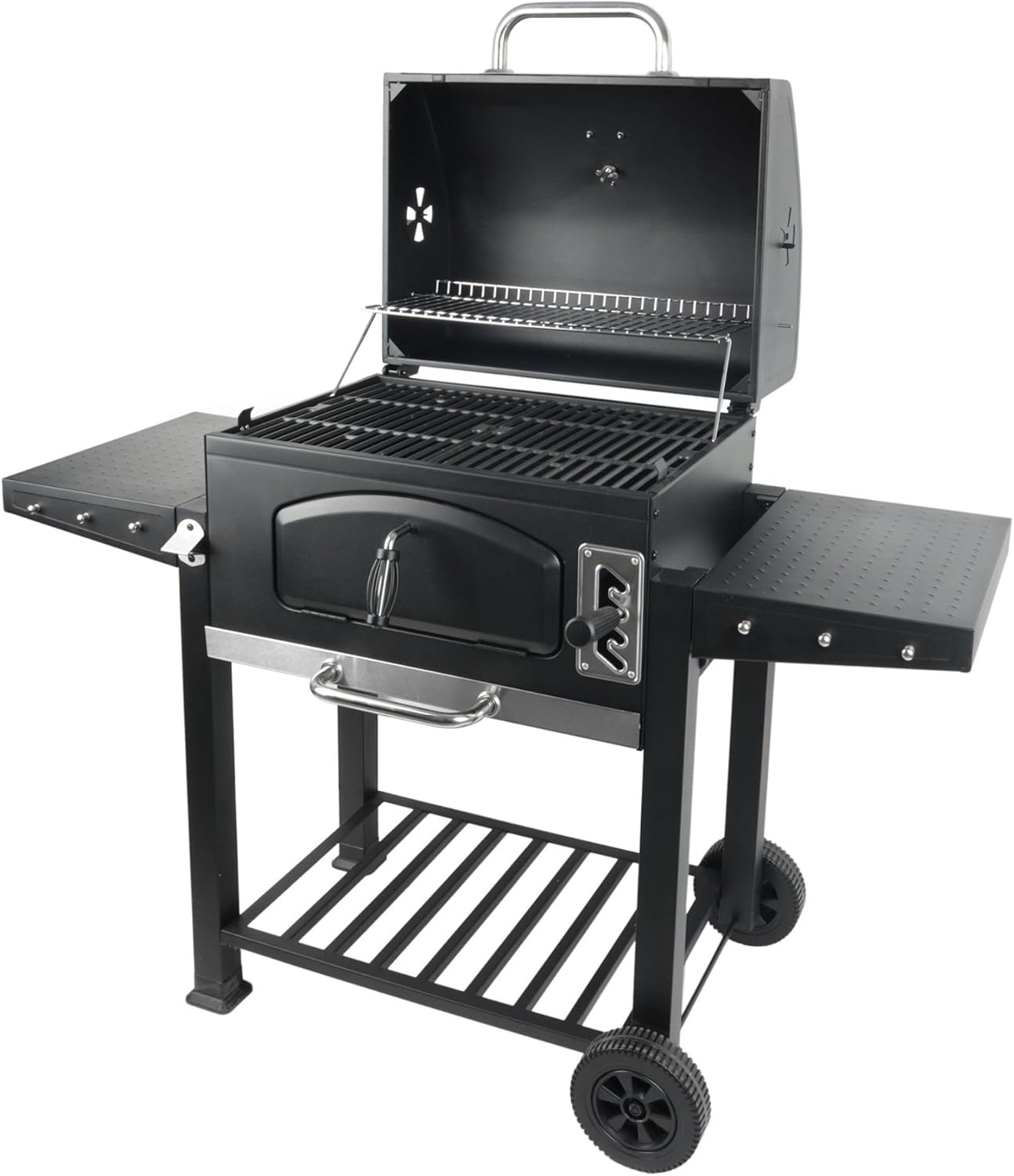 Grill Boss 24 Inch Charcoal BBQ Grill with Side Shelves Review