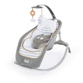Plush Modern Baby Rocker & Stationary Seat - Soft, Stylish Comfort