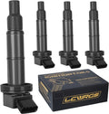 4PCS Ignition Coils for 2.4L Toyota Camry RAV4 Solara Highlander
