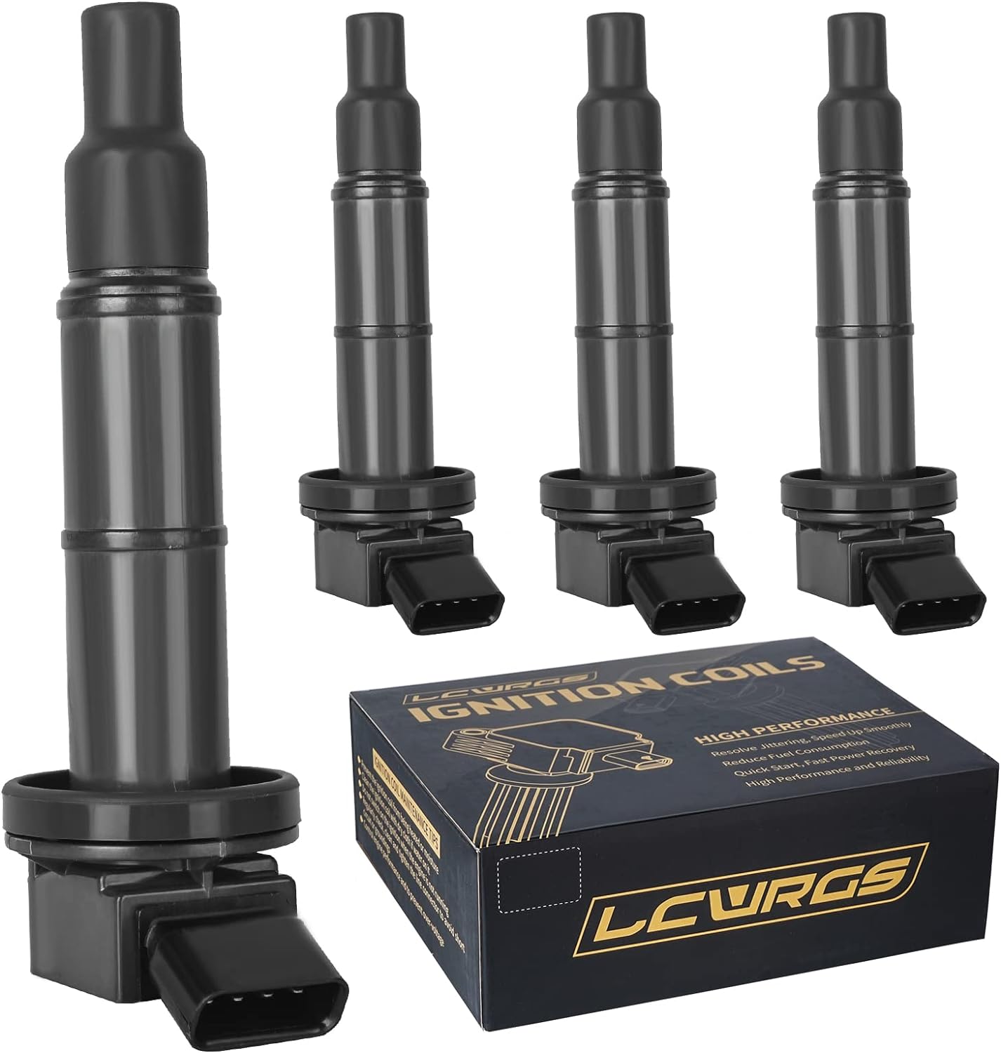 4PCS Ignition Coils for Toyota Camry RAV4 Solara Highlander