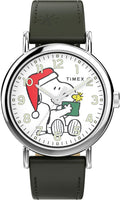 Timex Men's Weekender 40mm Watch with Snoopy and Woodstock Design