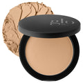 Pressed Base Powder Foundation Makeup (Honey Medium) - Flawless