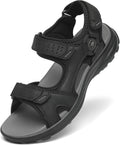 Men's Sport Sandals - FLARUT Leather Outdoor Hiking Sandals