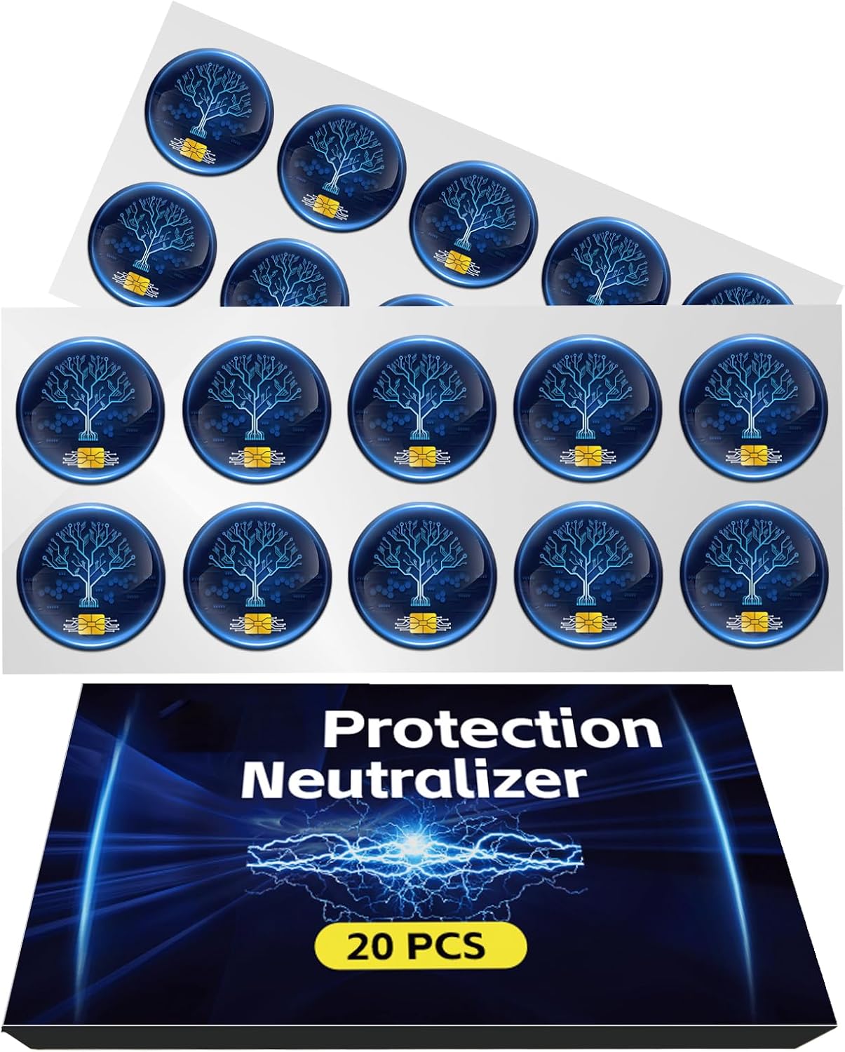 20 Pcs Phone Protection Stickers for Smart Devices and More