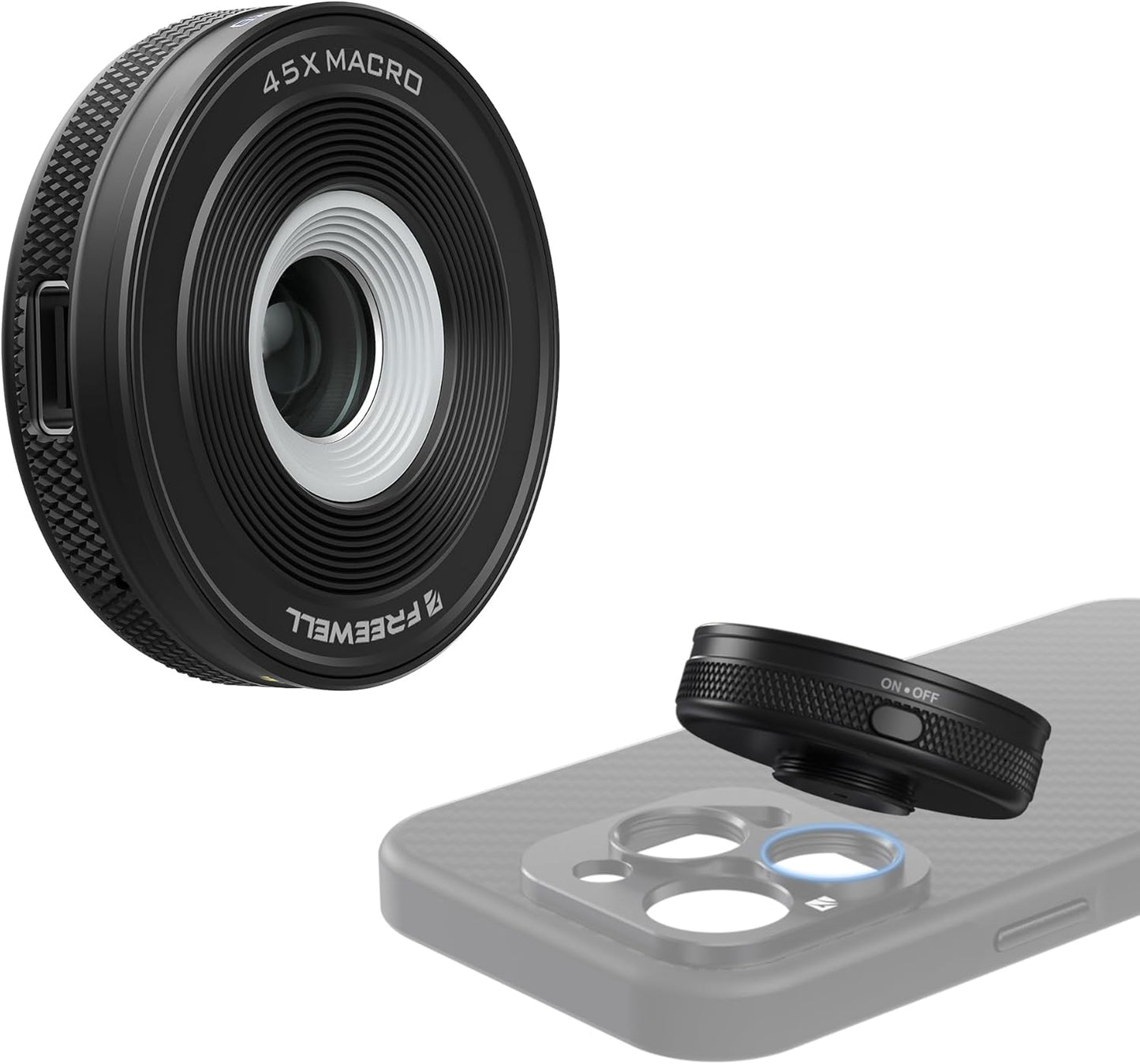 Freewell 45x Macro Lens for Smartphones: Capture Extreme Detail