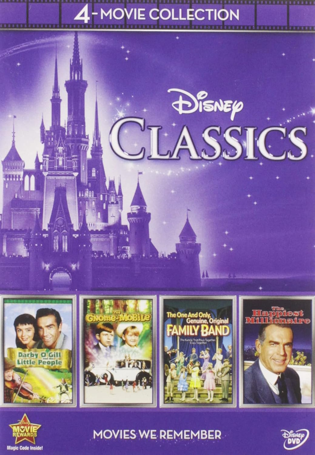 Disney 4-Movie Collection: Classics for Family Movie Nights