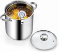 Cook N Home Deep Fryer Pot, 5-Quart Japanese Tempura Pot - Precise