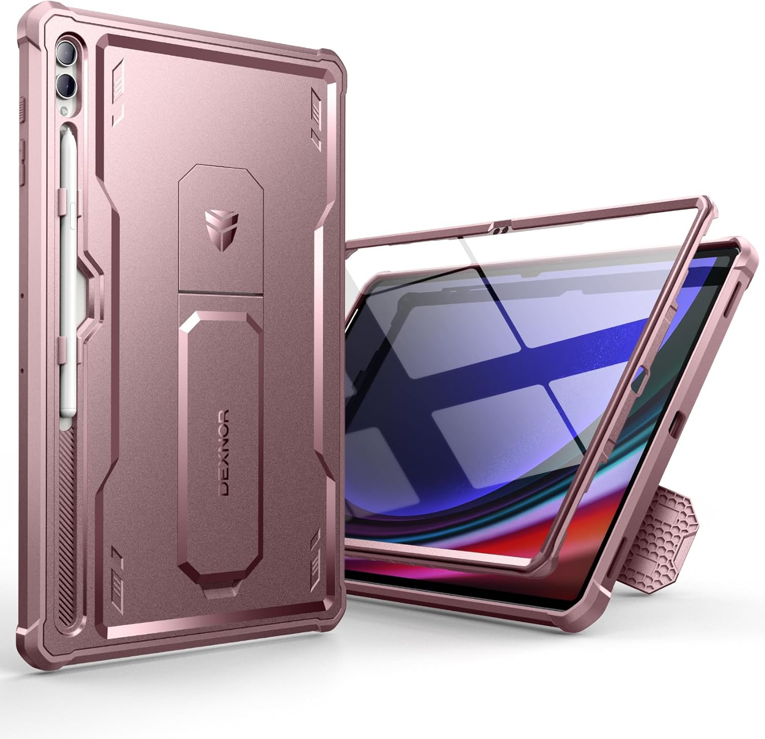 Dexnor Case for Galaxy Tab S10 Ultra with Kickstand & Pen Holder