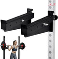 Yes4All Heavy Duty Barbell Holders J-Hooks for Power Racks
